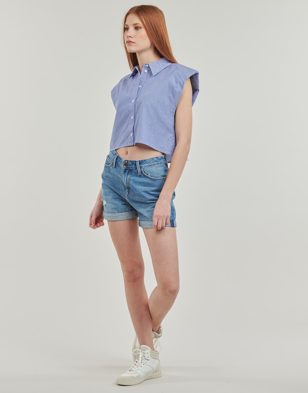 Women's Shirts Noisy May Blue