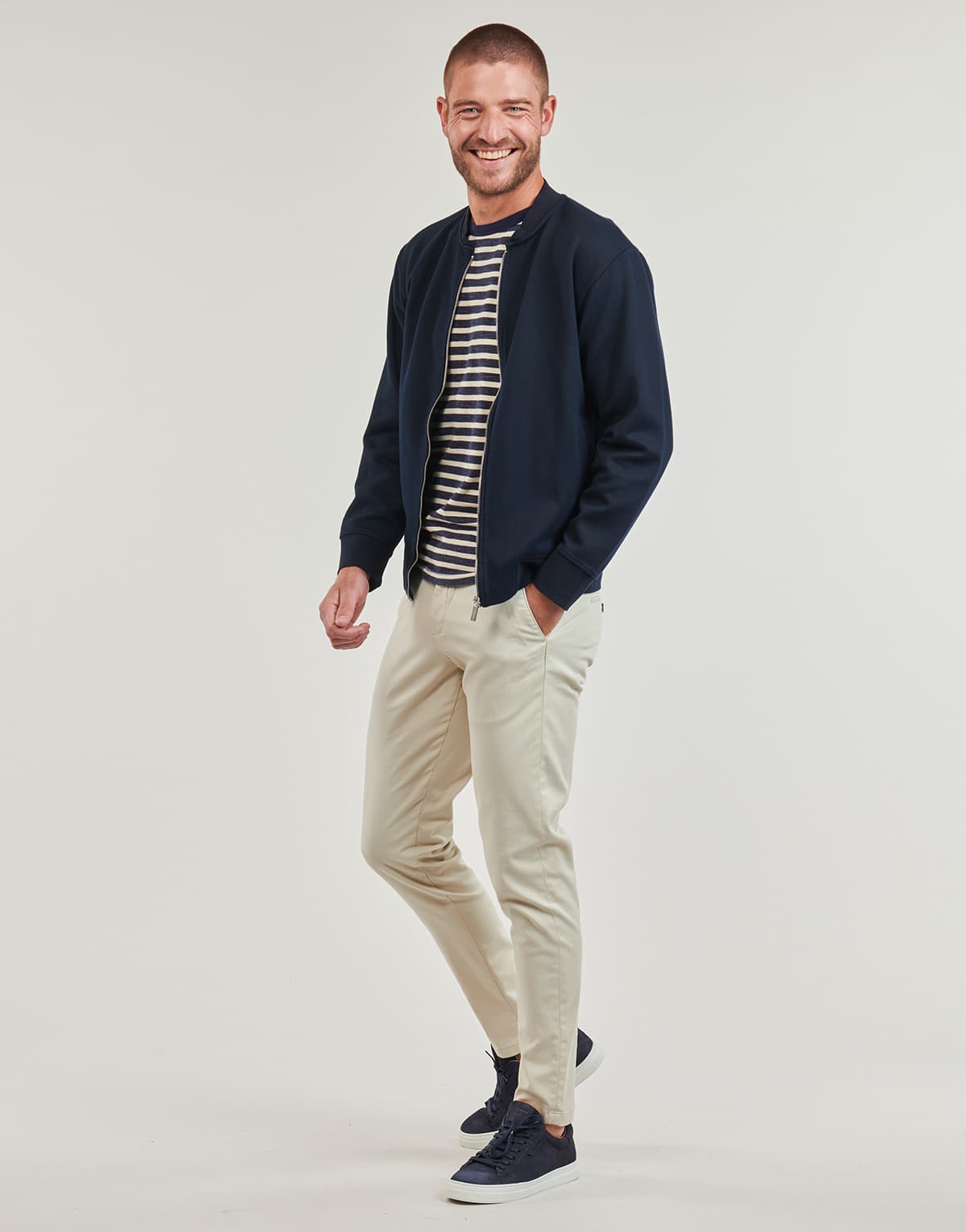 Men's Pants Selected Beige