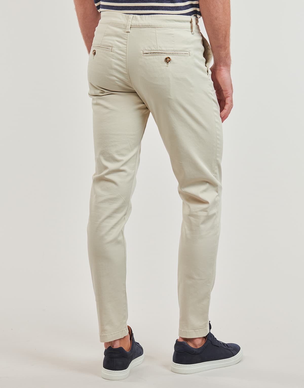 Men's Pants Selected Beige