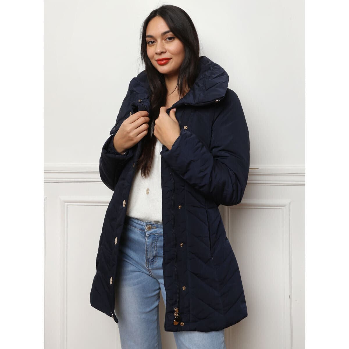 Women's Jackets La Modeuse Blue