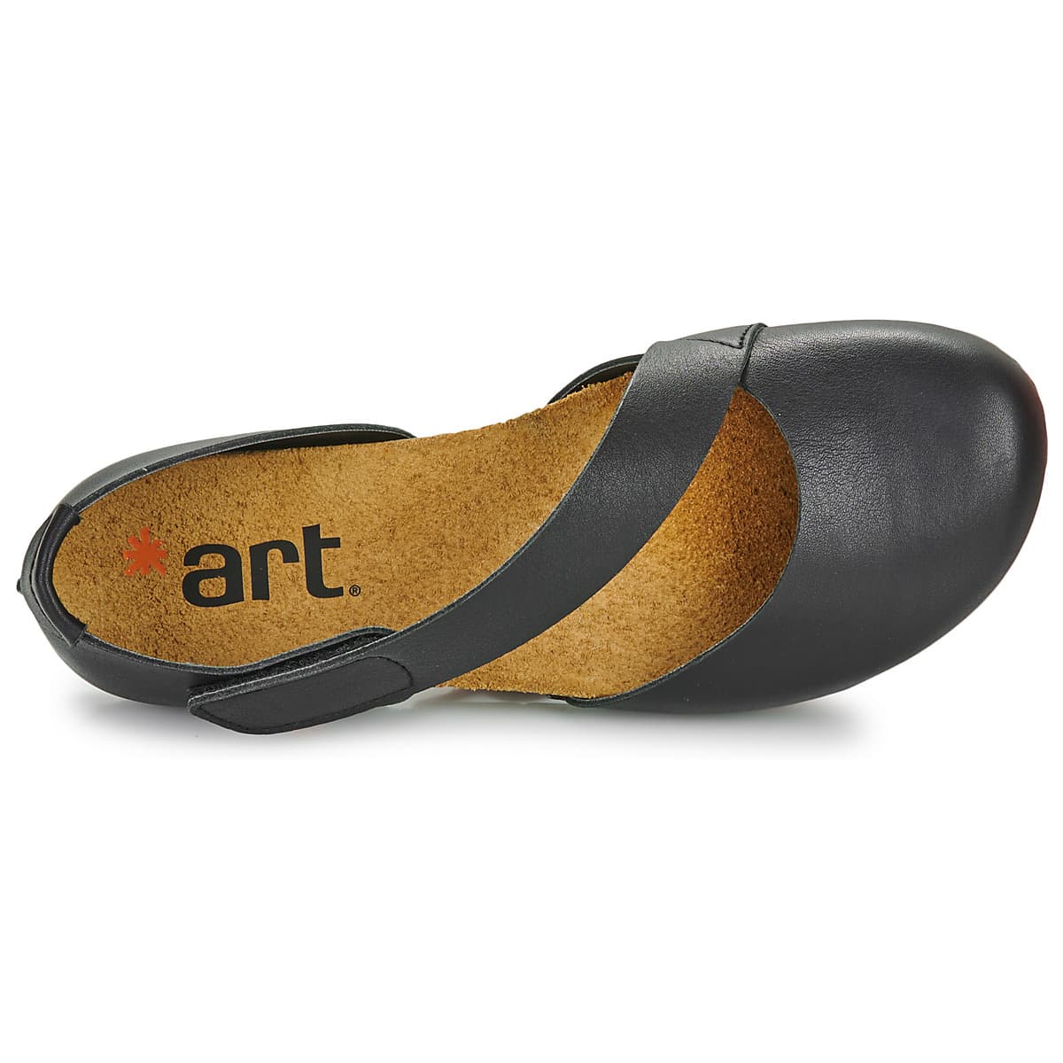 Women's Ballet Flats Art Black