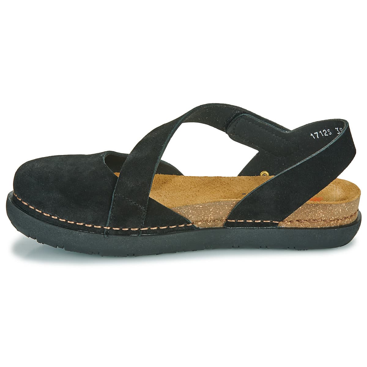 Women's Ballet Flats Art Black