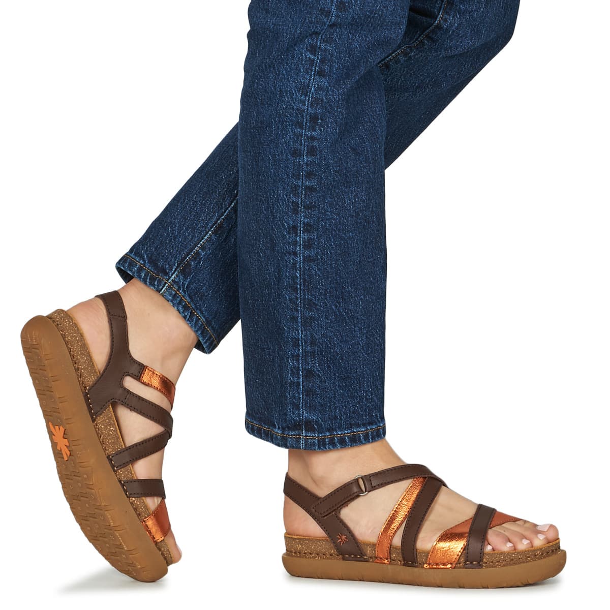 Women's Platforms Art Brown