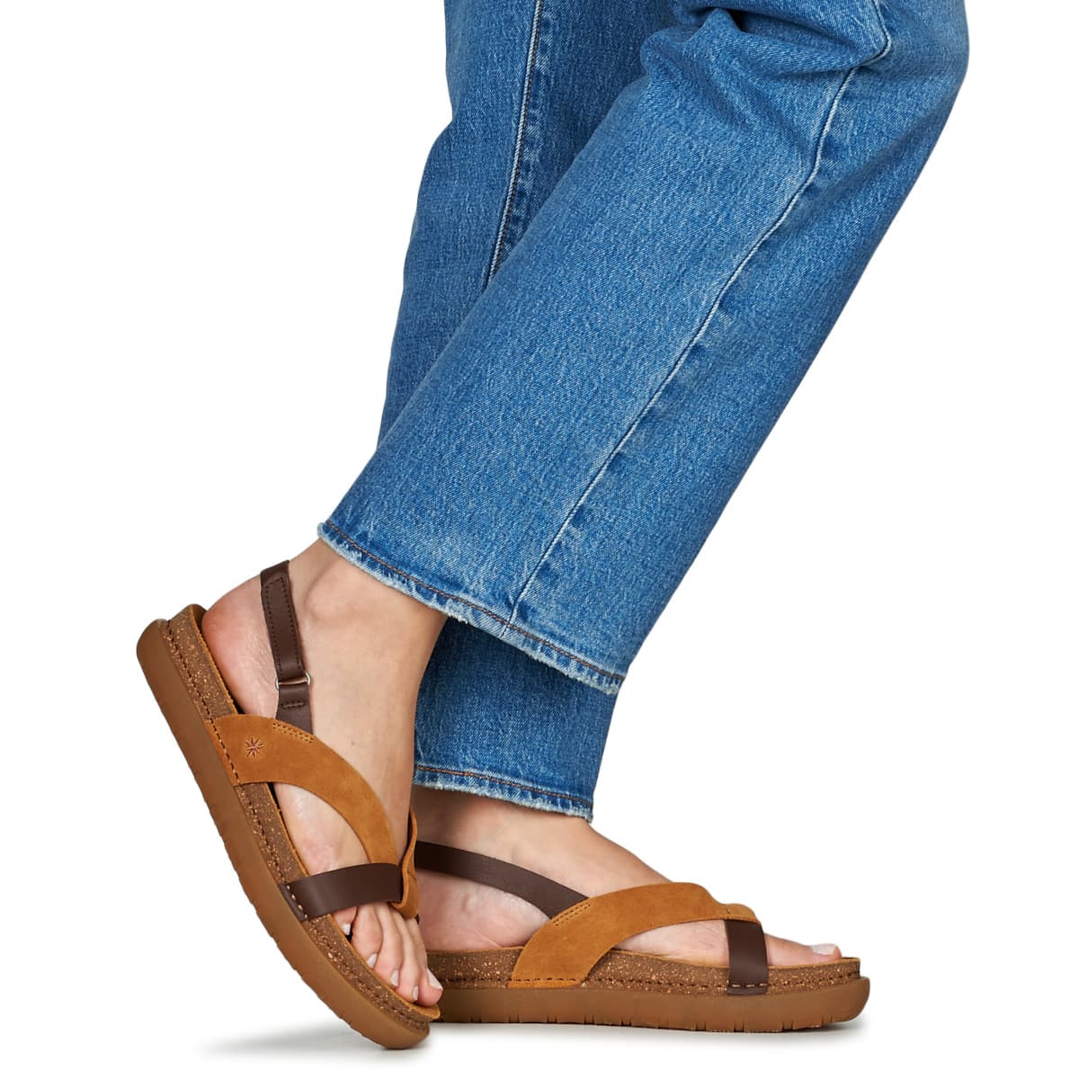 Women's Platforms Art Brown