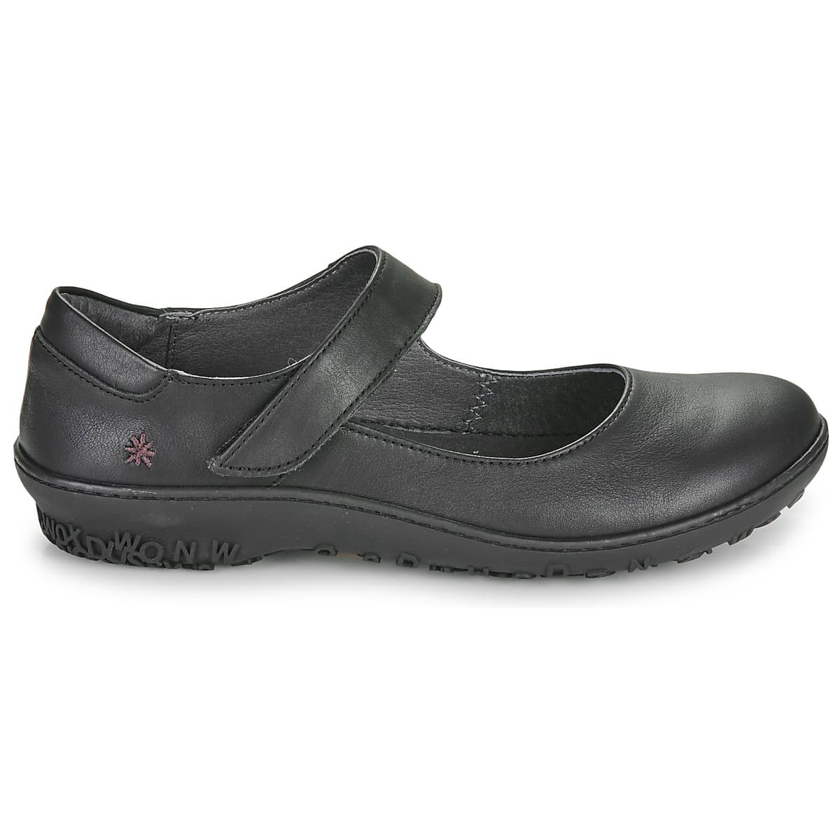 Women's Ballet Flats Art Black