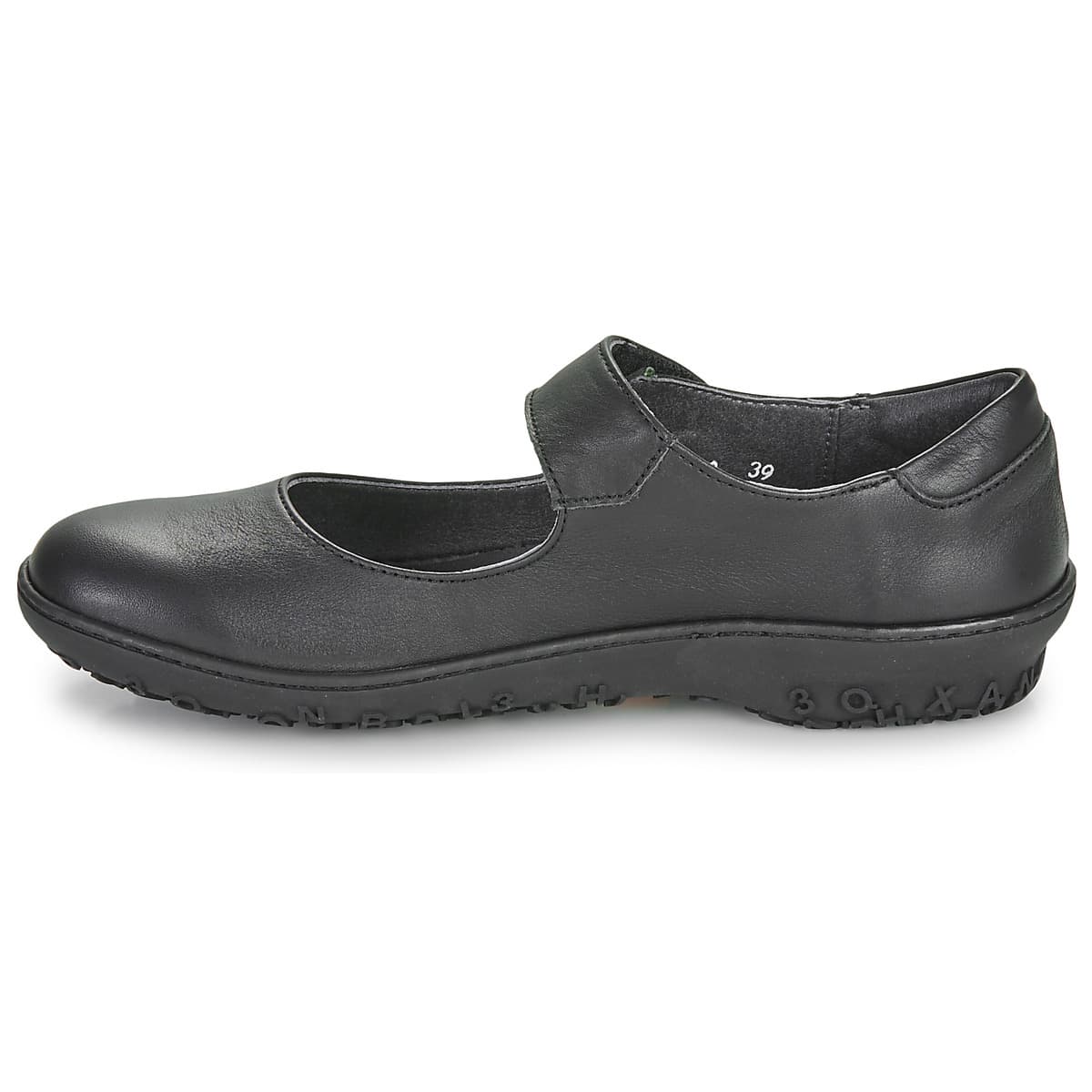 Women's Ballet Flats Art Black