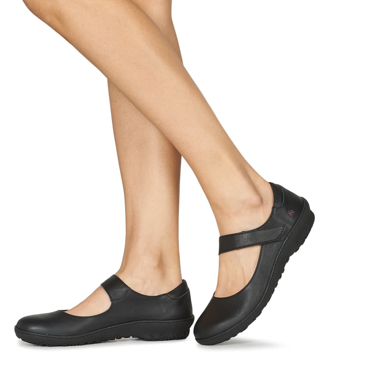 Women's Ballet Flats Art Black