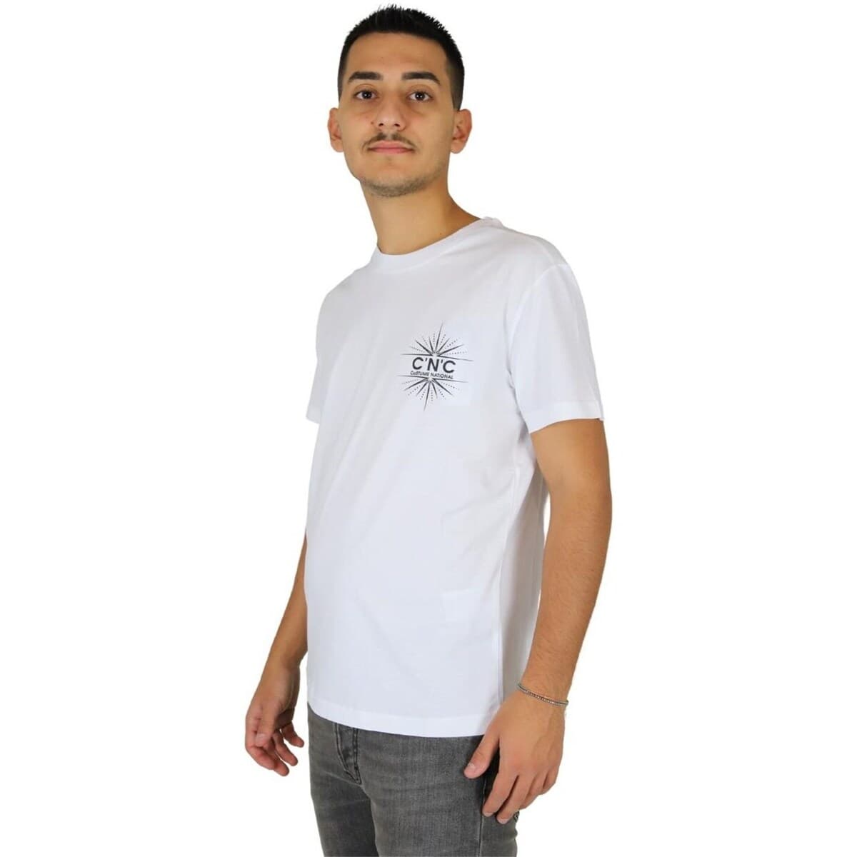 Men's T-Shirts Costume National White