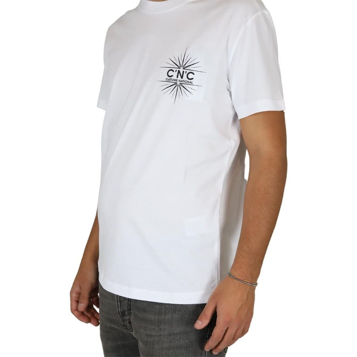 Men's T-Shirts Costume National White