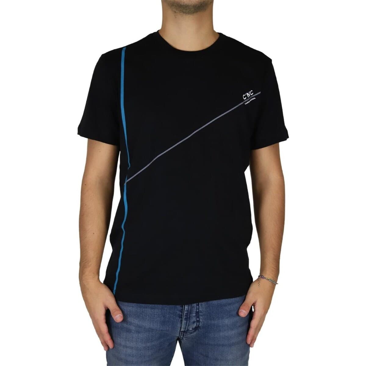 Men's T-Shirts Costume National Black