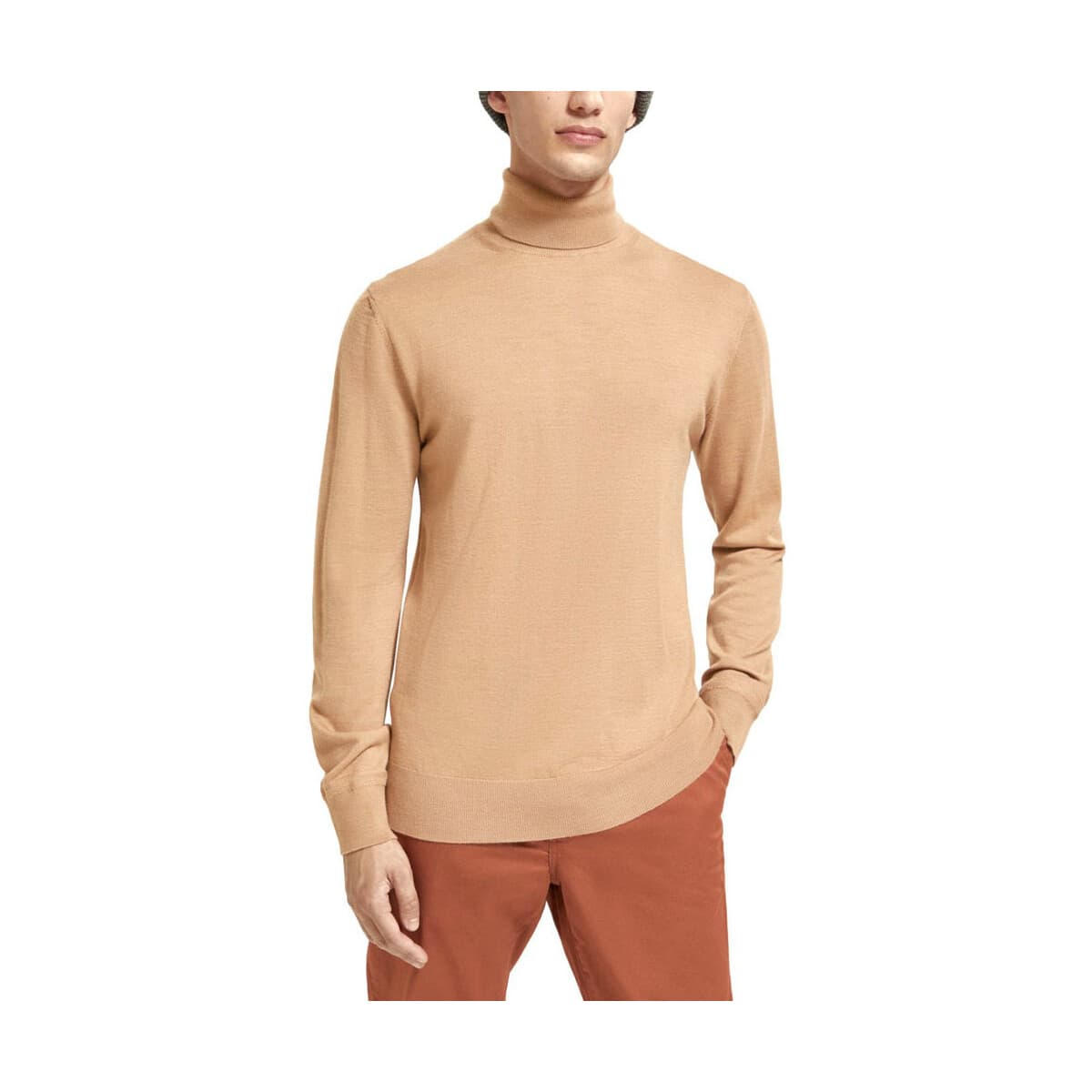 Μπλουζάκια με μακριά μανίκια Scotch & Soda MERINO WOOL TURTLENECK REGULAR FIT PULLOVER MEN SCOTCH SODA