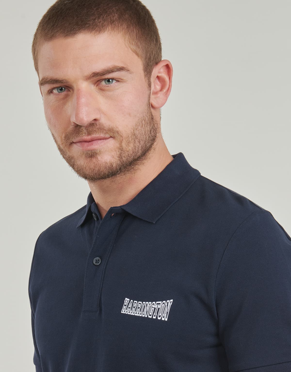 Men's Polo Shirts Harrington Blue