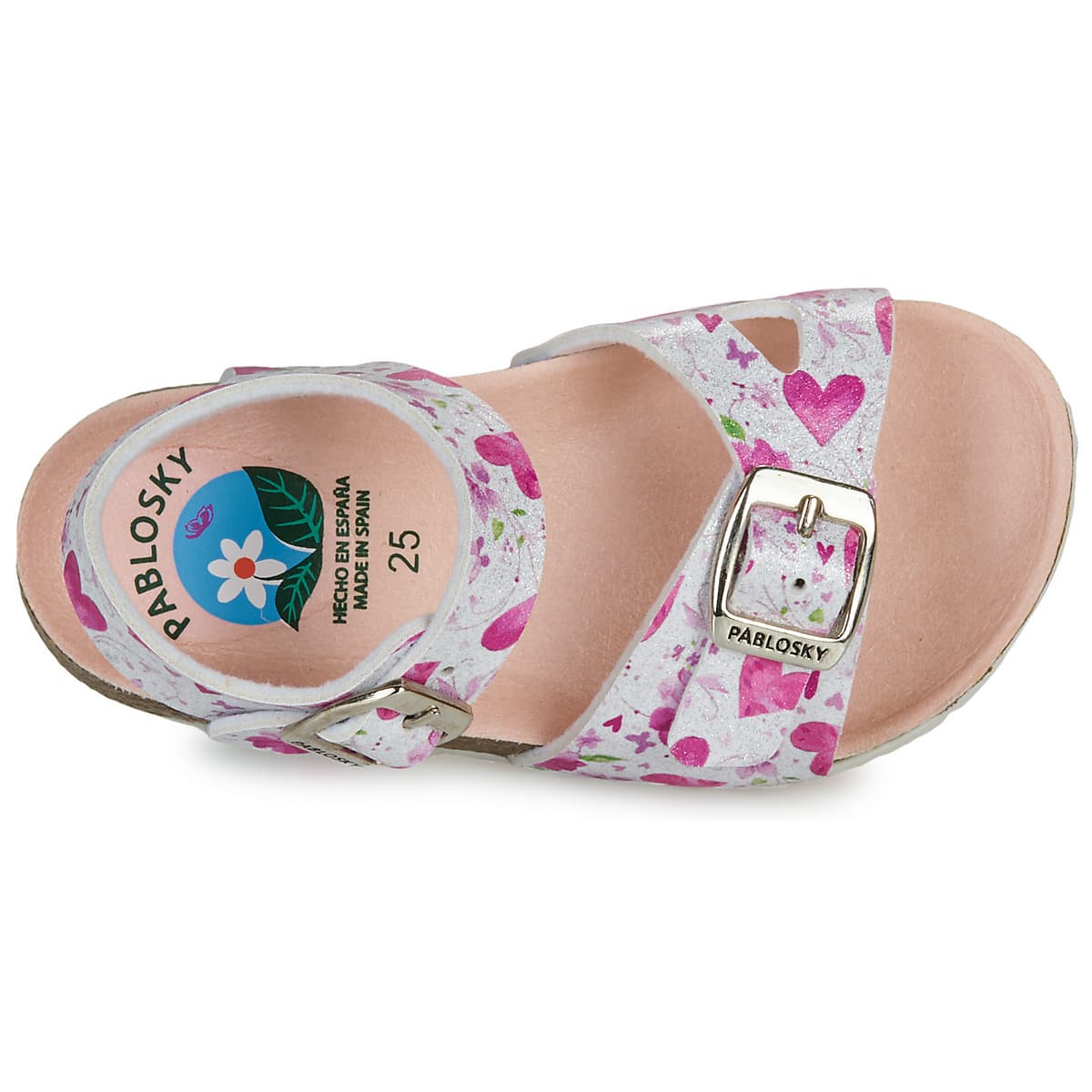 Girls' Sandals Pablosky White