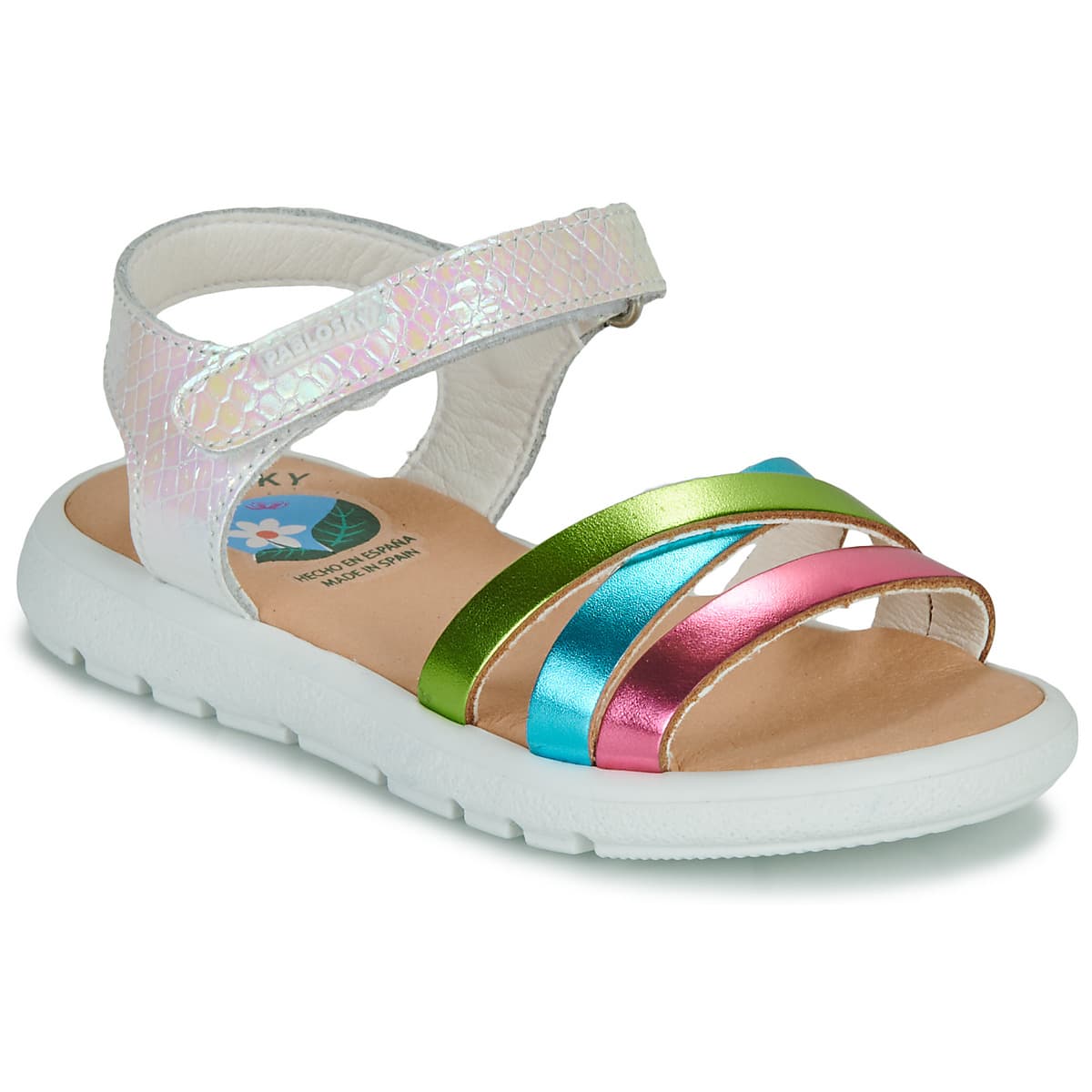 Girls' Sandals Pablosky White