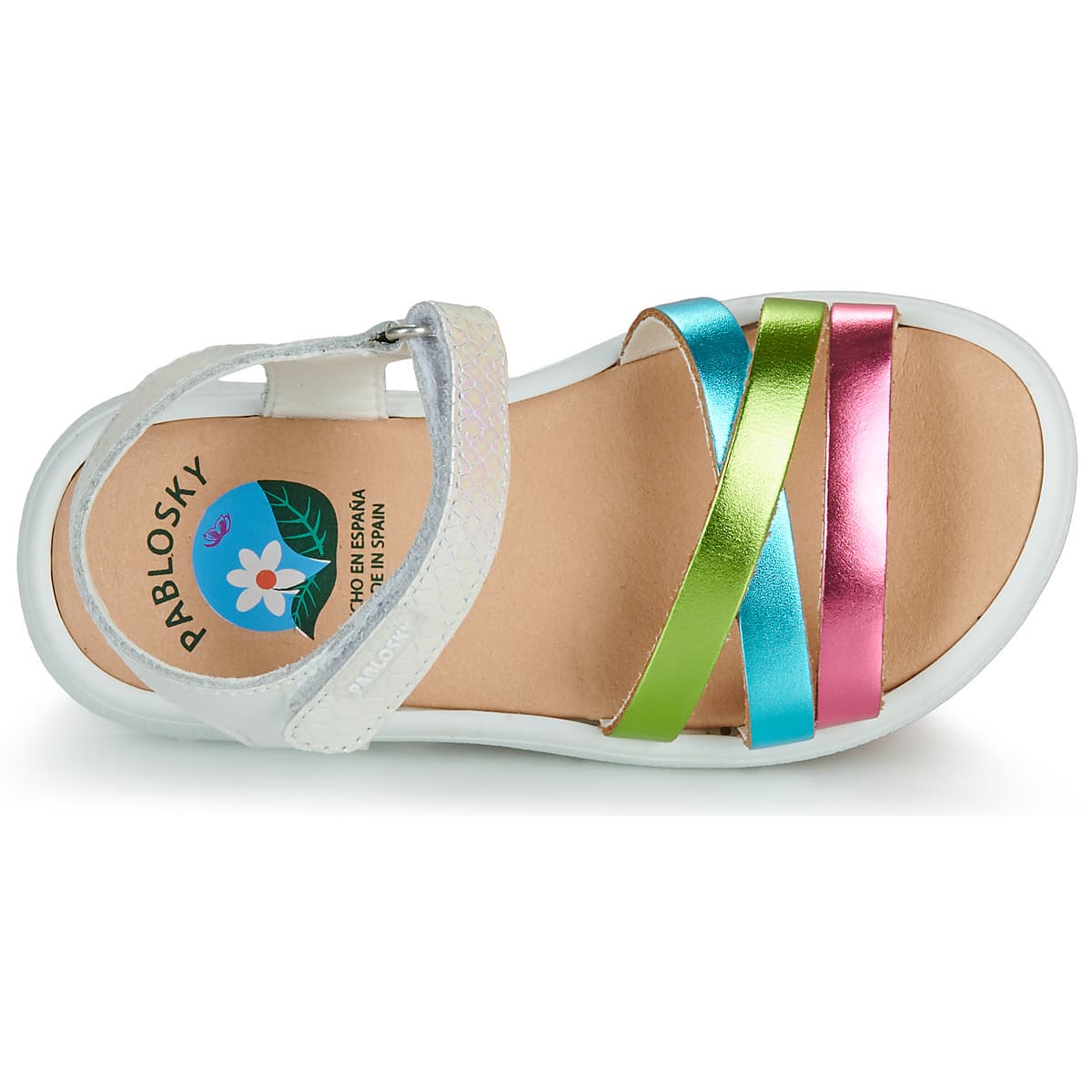 Girls' Sandals Pablosky White