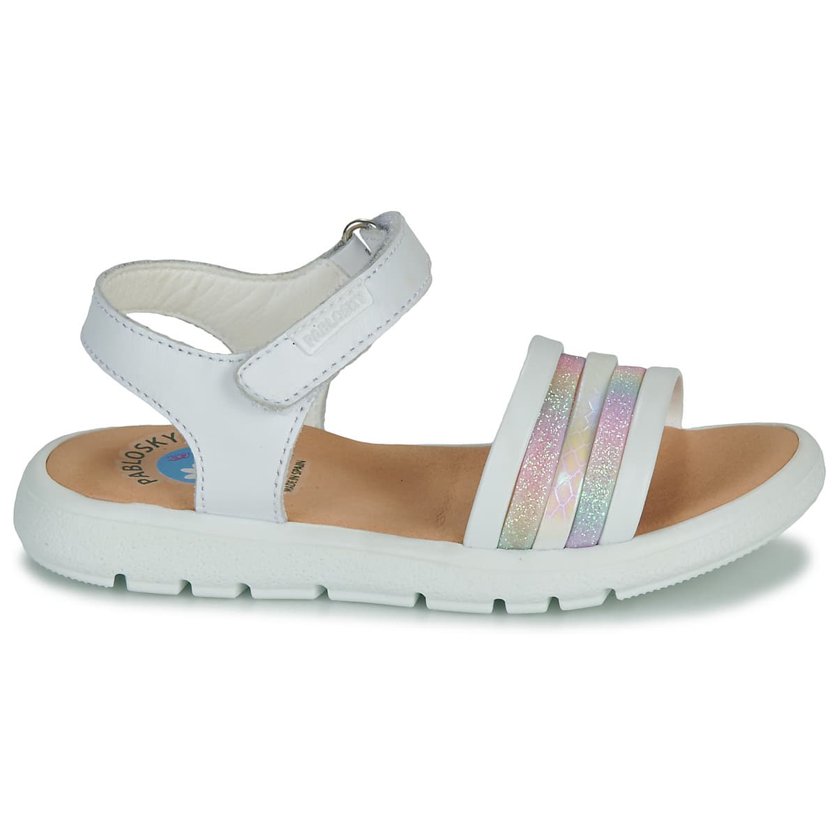 Girls' Sandals Pablosky White
