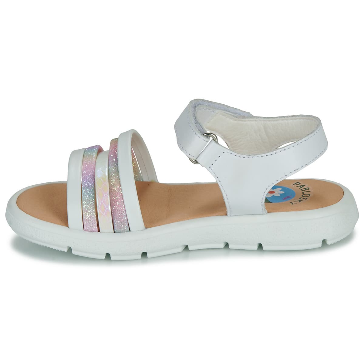 Girls' Sandals Pablosky White