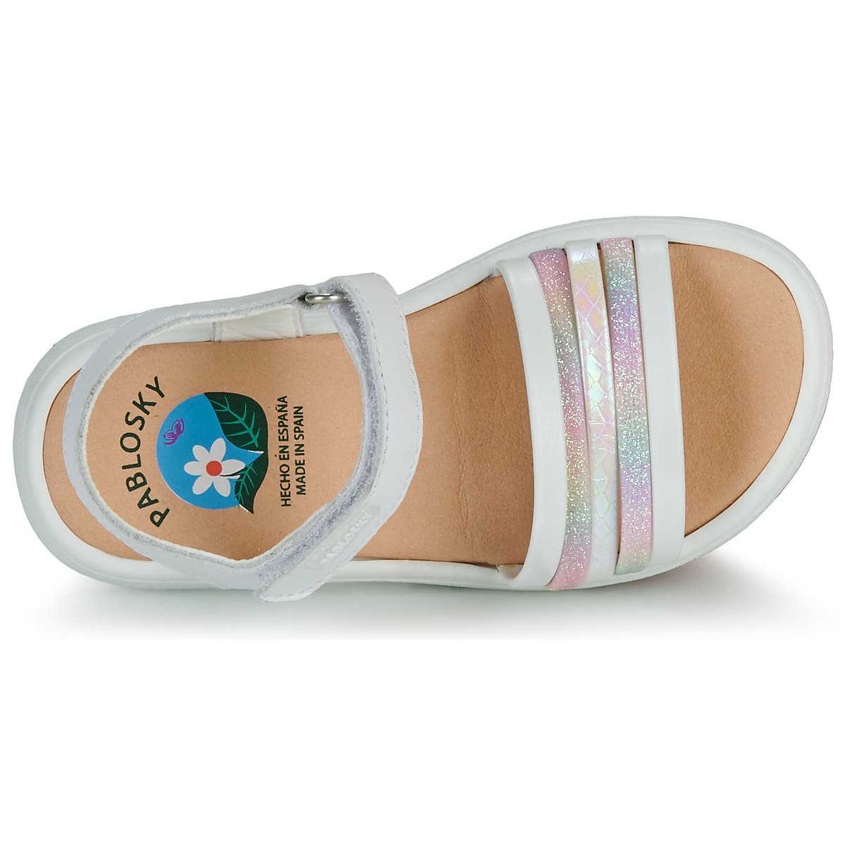 Girls' Sandals Pablosky White