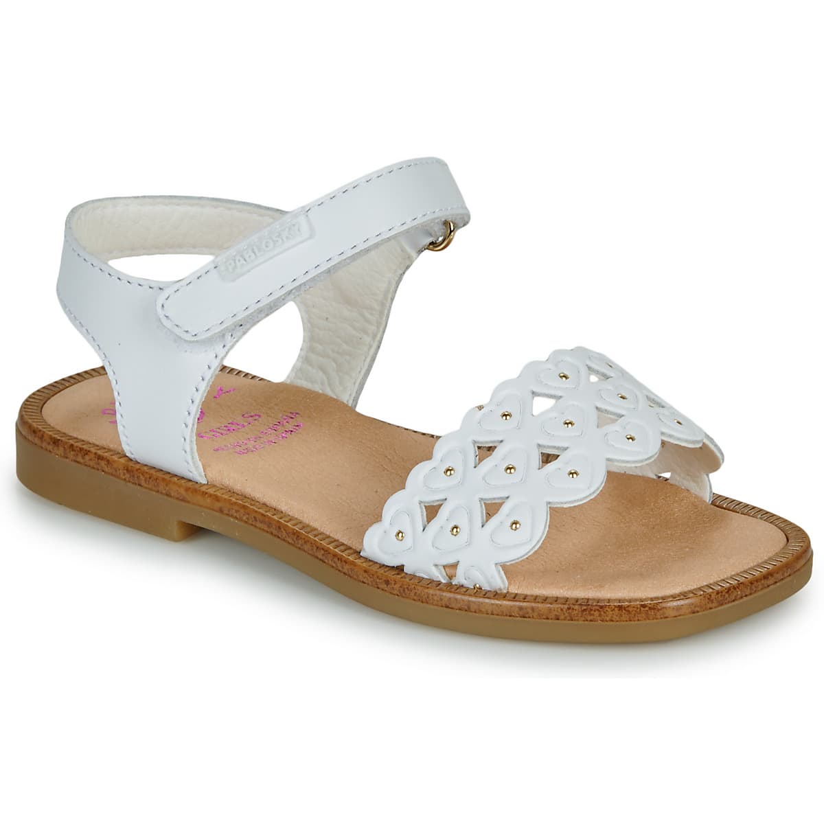 Girls' Sandals Pablosky White
