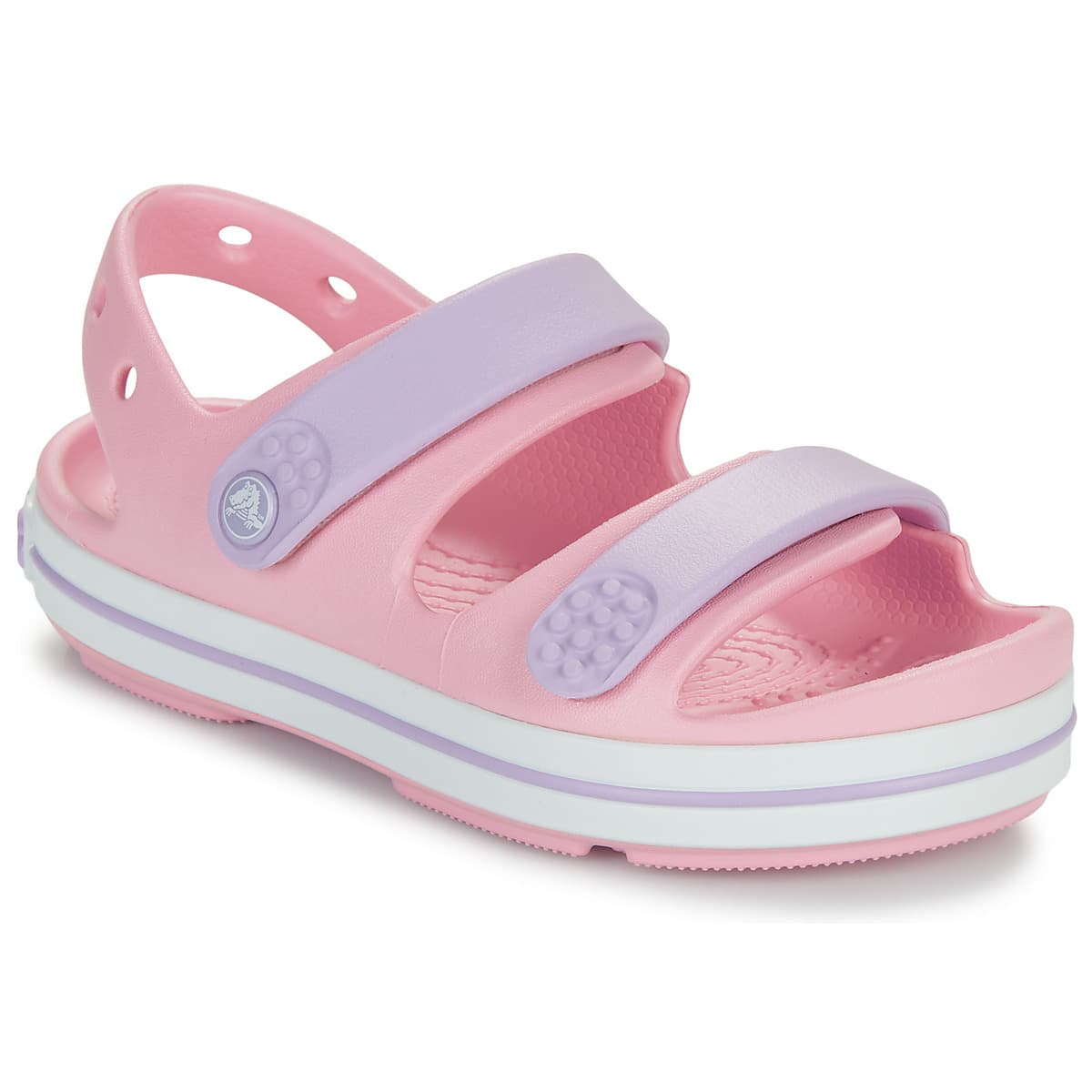 Παιδικό Πέδιλο για Κορίτσι Crocs Crocband Cruiser Sandal K Χρώματος Ροζ 209423-84I
