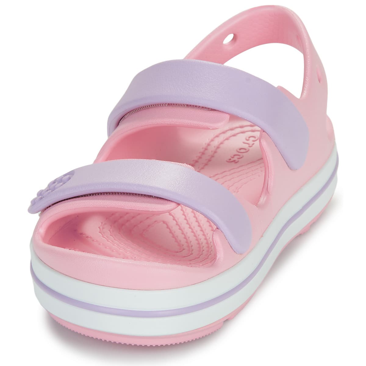 Παιδικό Πέδιλο για Κορίτσι Crocs Crocband Cruiser Sandal K Χρώματος Ροζ 209423-84I