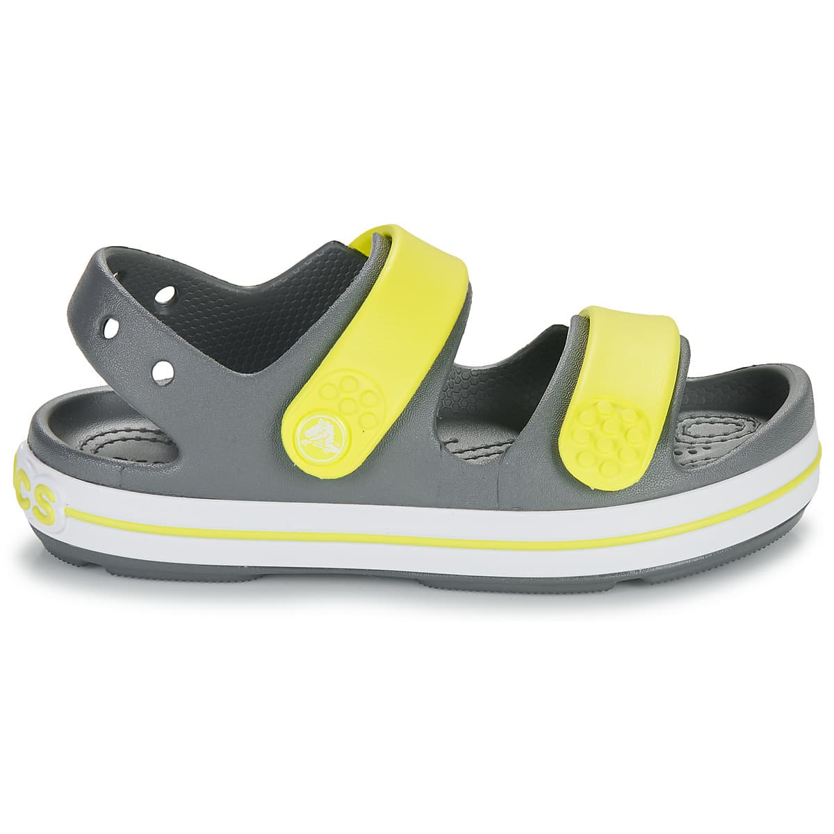 Girls' Flip Flops Crocs Gray