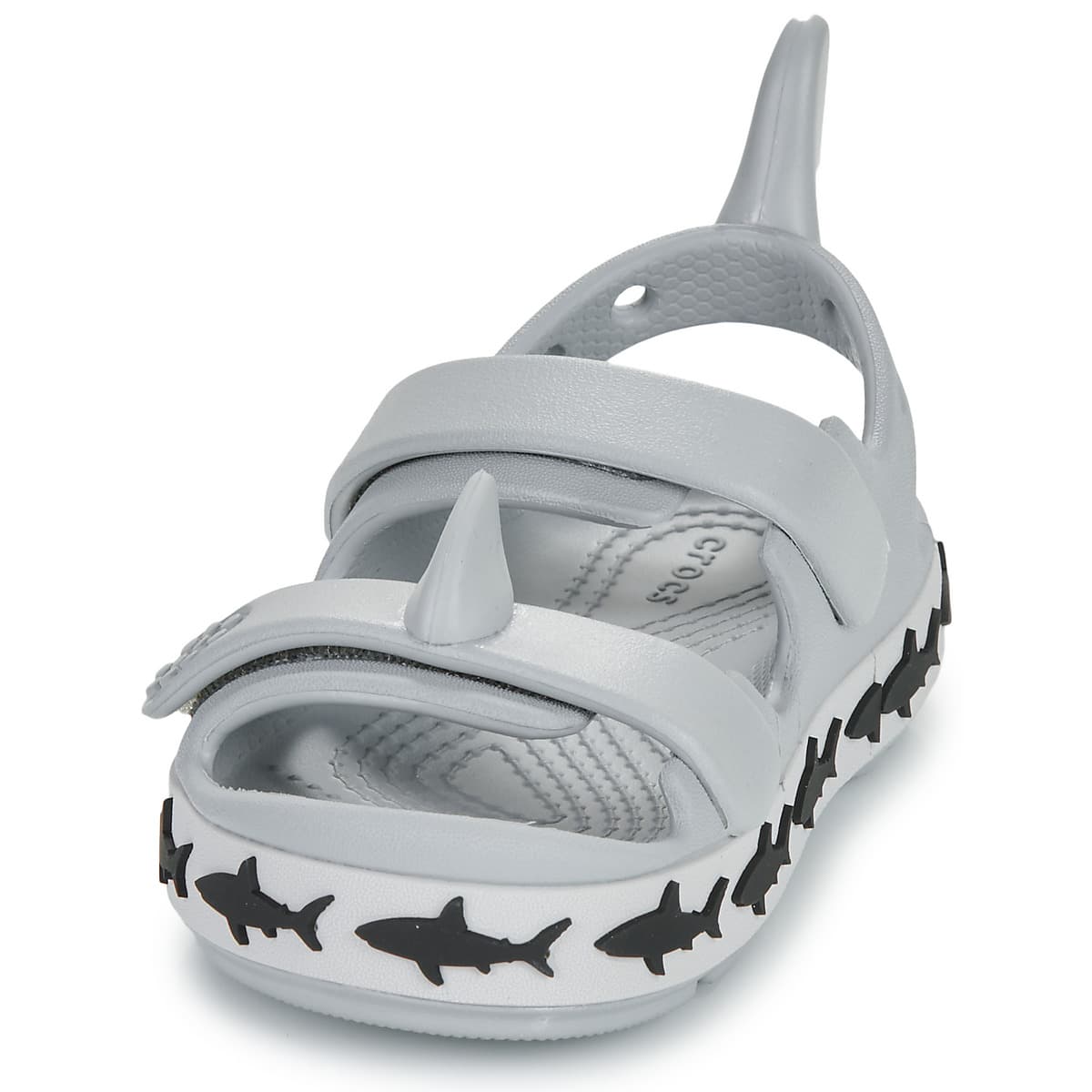 Παιδικό Πέδιλο για Αγόρι Crocs Crocband Cruiser Shark Sandal T Χρώματος Γκρι 210031-007