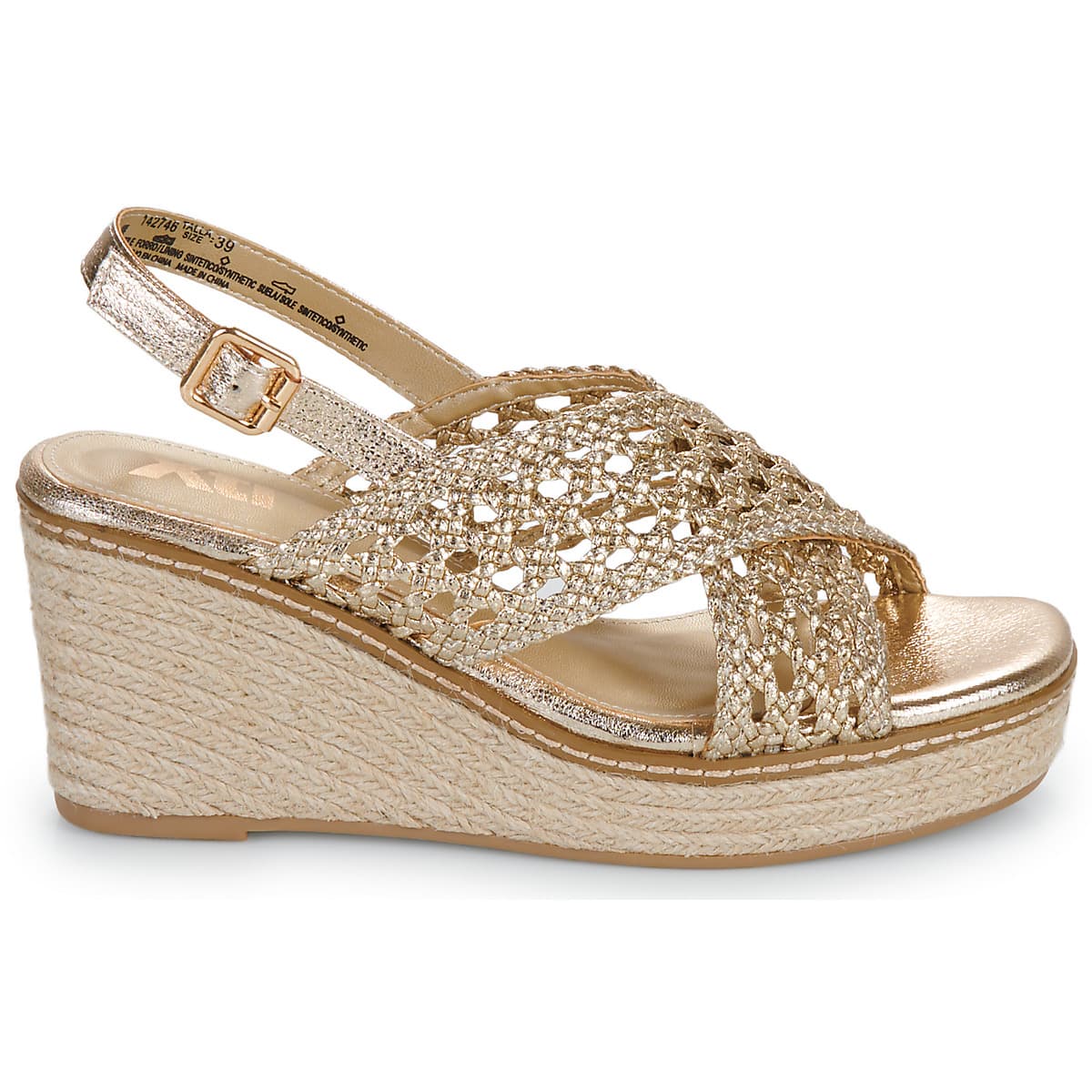 Women's Platforms Xti Gold