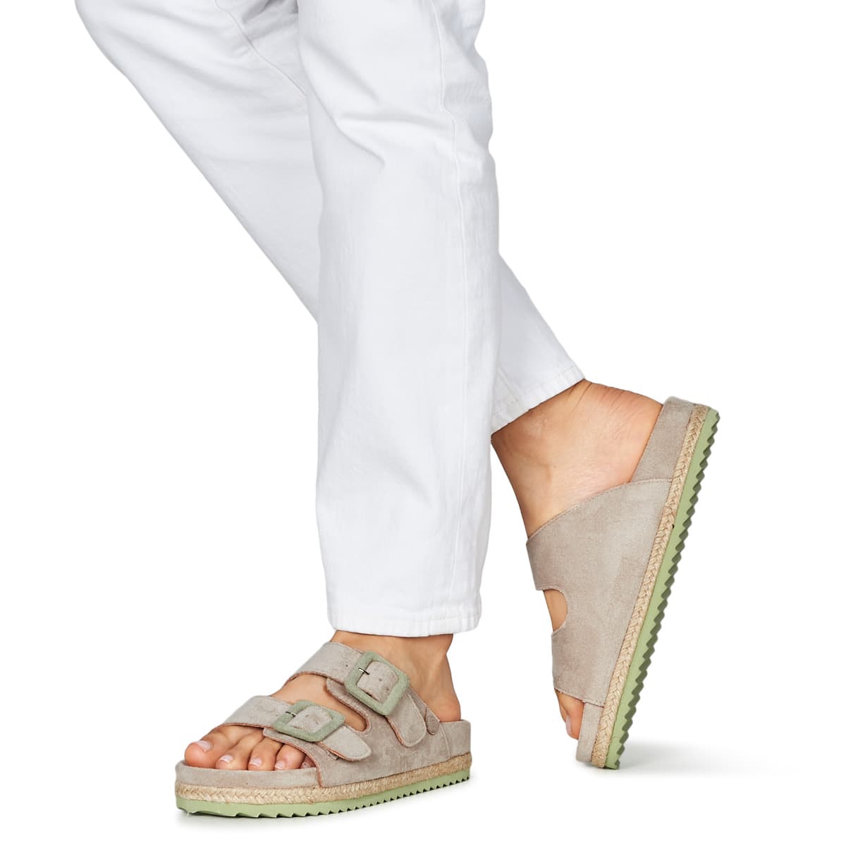 Women's Mules Refresh Beige