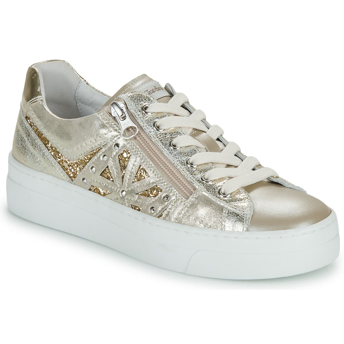 Women's Sneakers NeroGiardini Gold