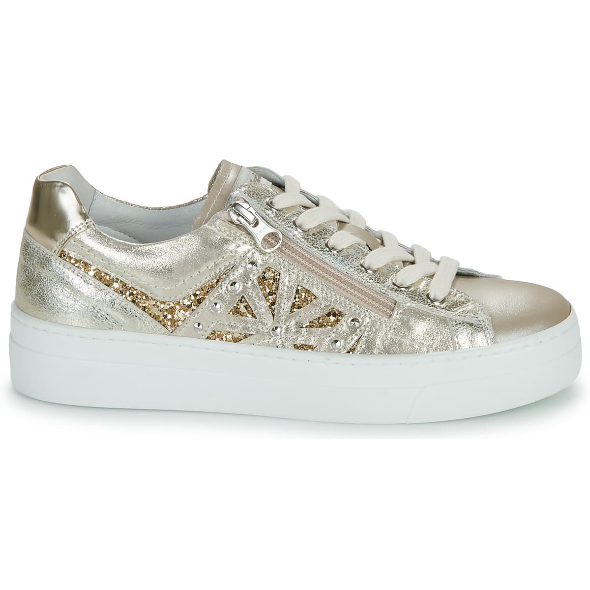 Women's Sneakers NeroGiardini Gold