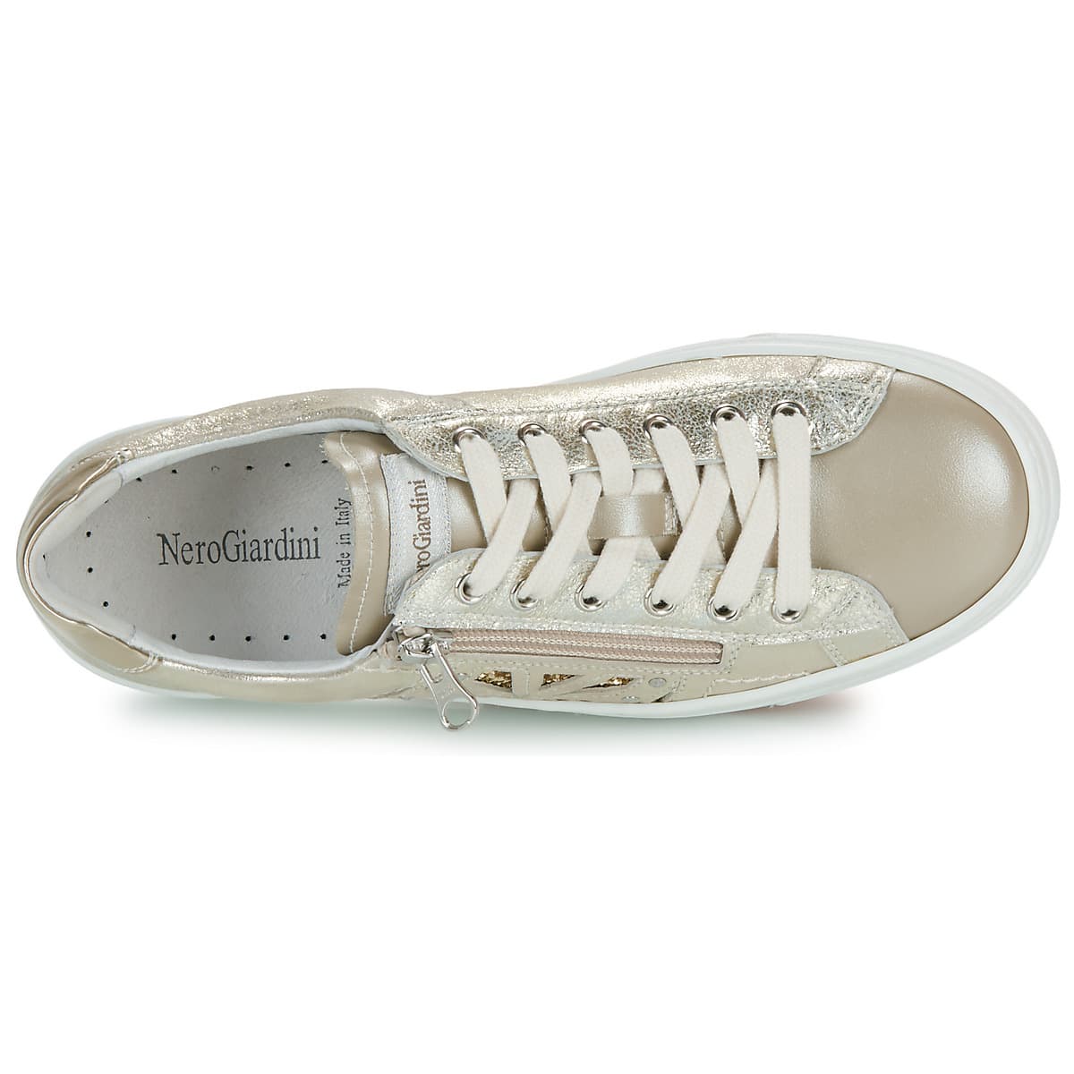 Women's Sneakers NeroGiardini Gold