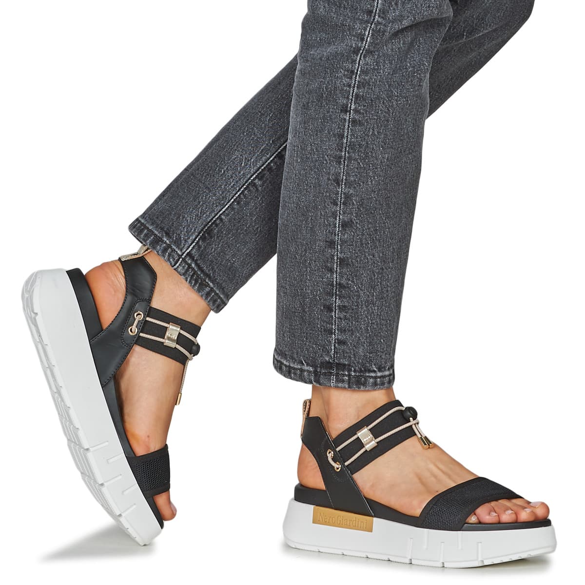 Women's Platforms NeroGiardini Black