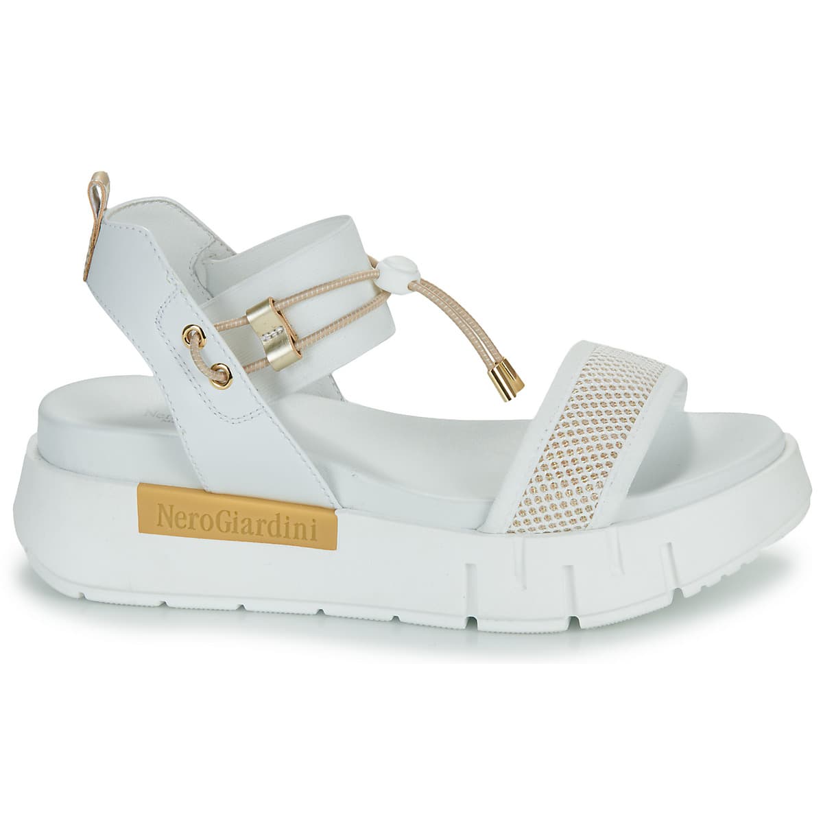 Women's Platforms NeroGiardini White