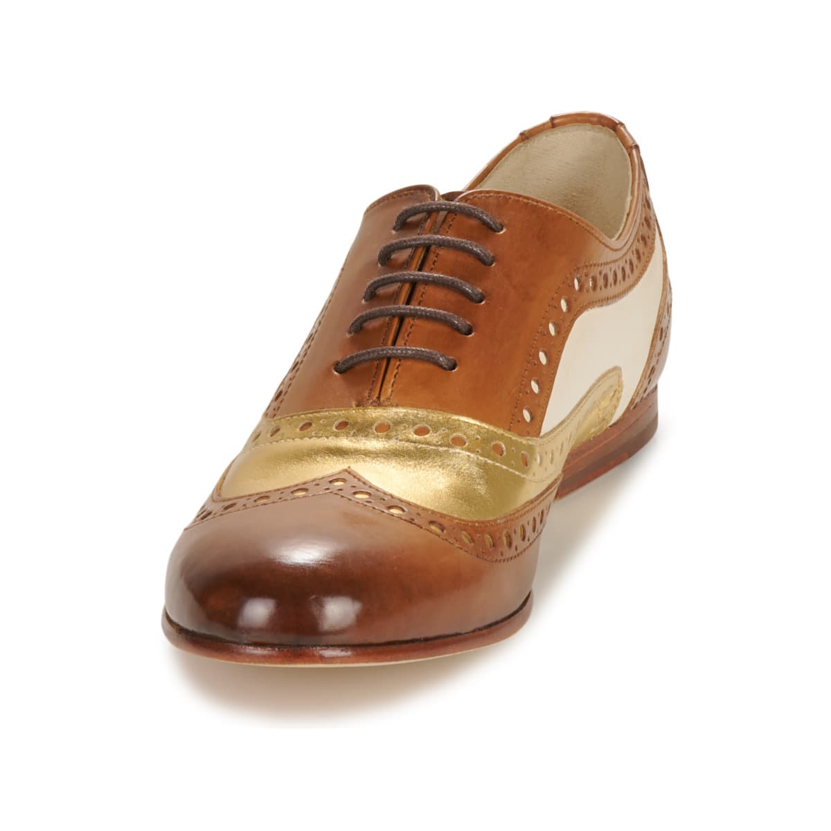 Women's Derby Shoes Melvin & Hamilton Brown