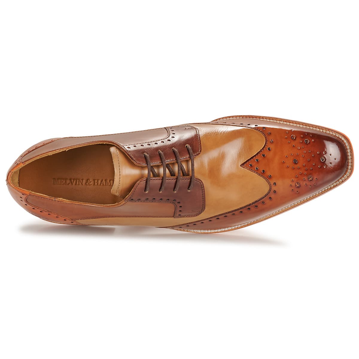 Men's Oxfords Melvin & Hamilton Brown