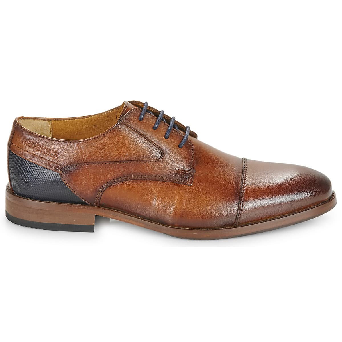 Men's Derby Shoes Redskins Brown
