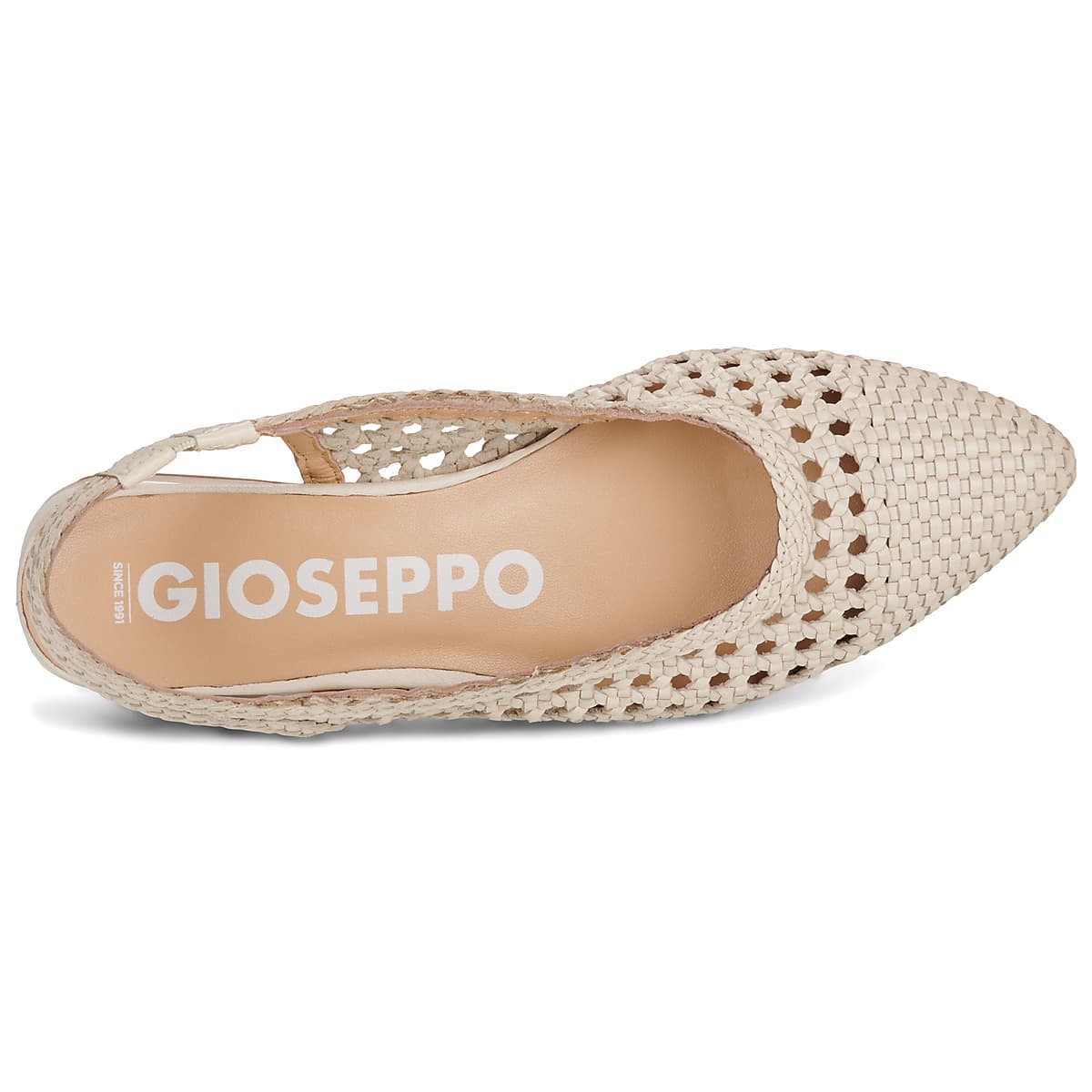 Women's Ballet Flats Gioseppo White