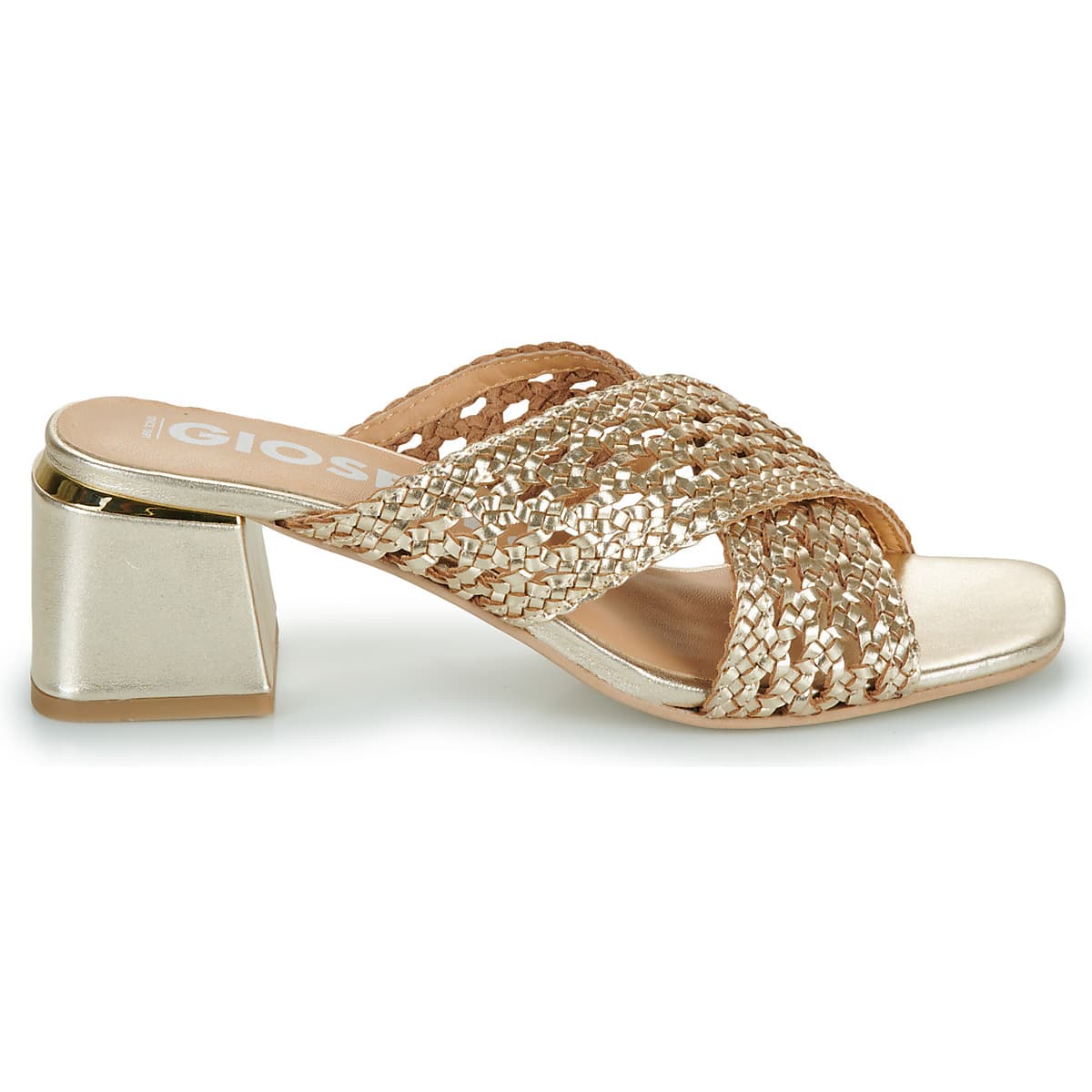 Women's Mules Gioseppo Gold