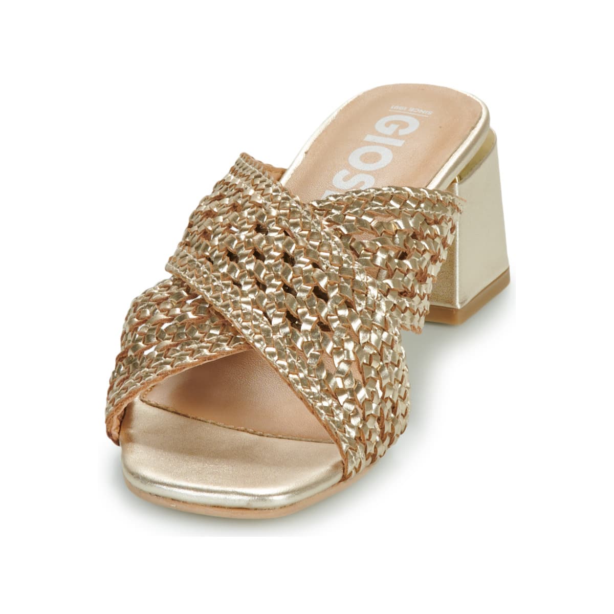 Women's Mules Gioseppo Gold
