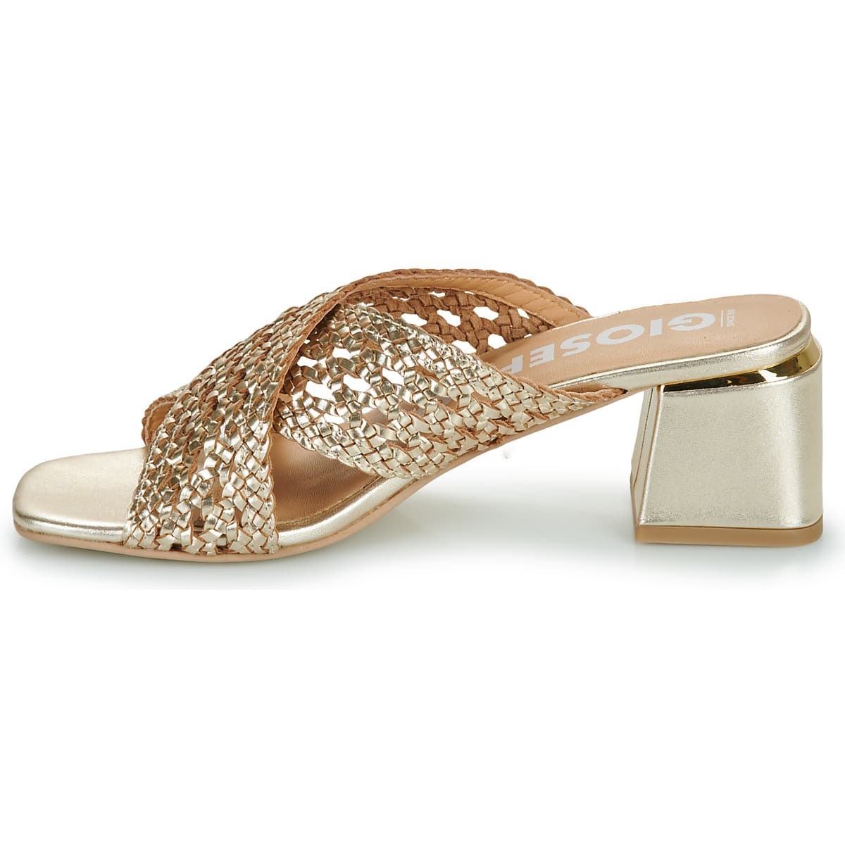 Women's Mules Gioseppo Gold