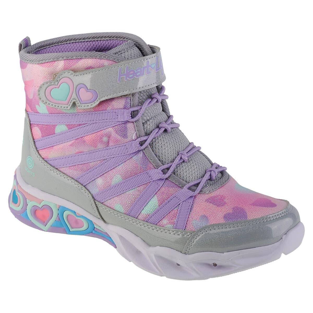 Girls' Boots Skechers Silver