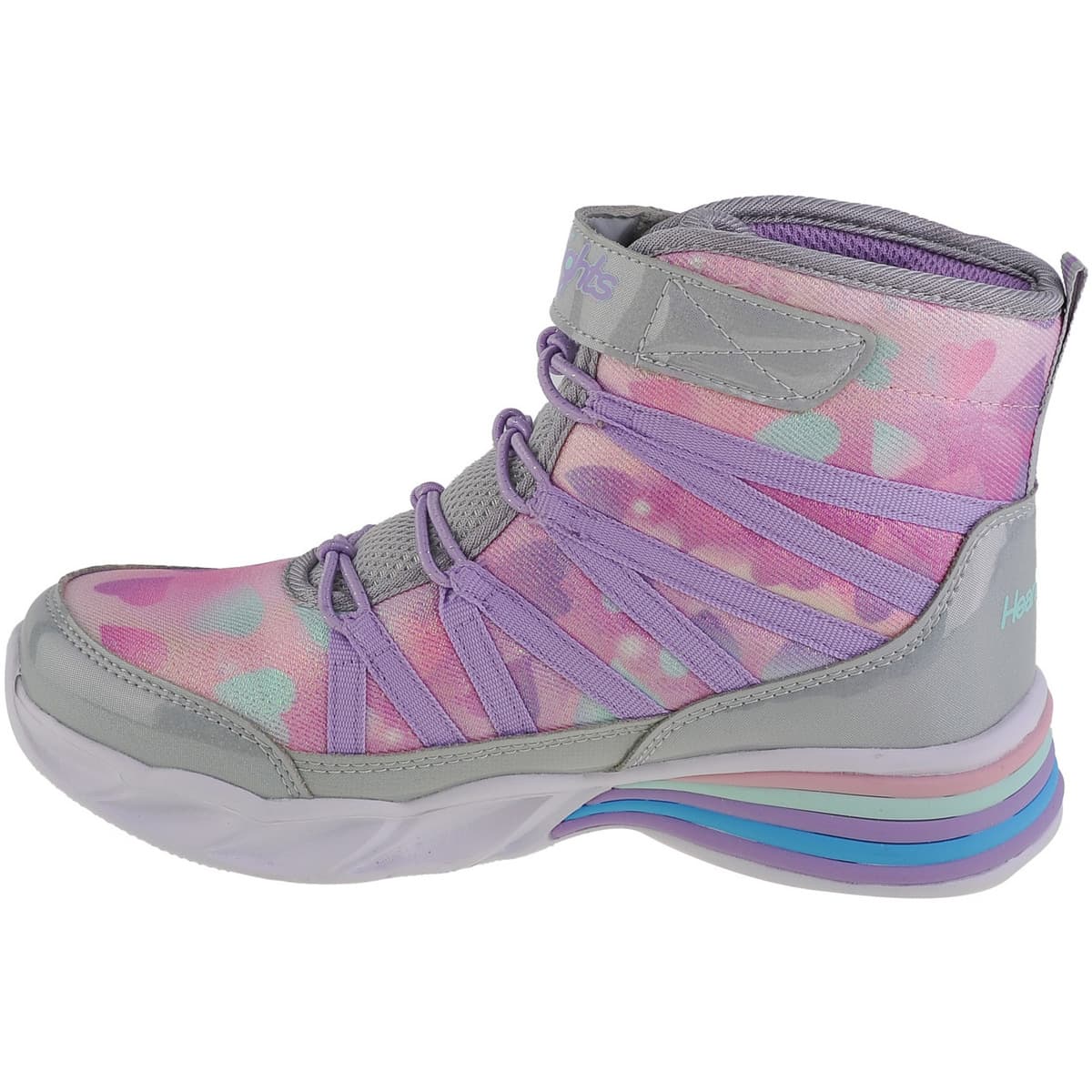 Girls' Boots Skechers Silver