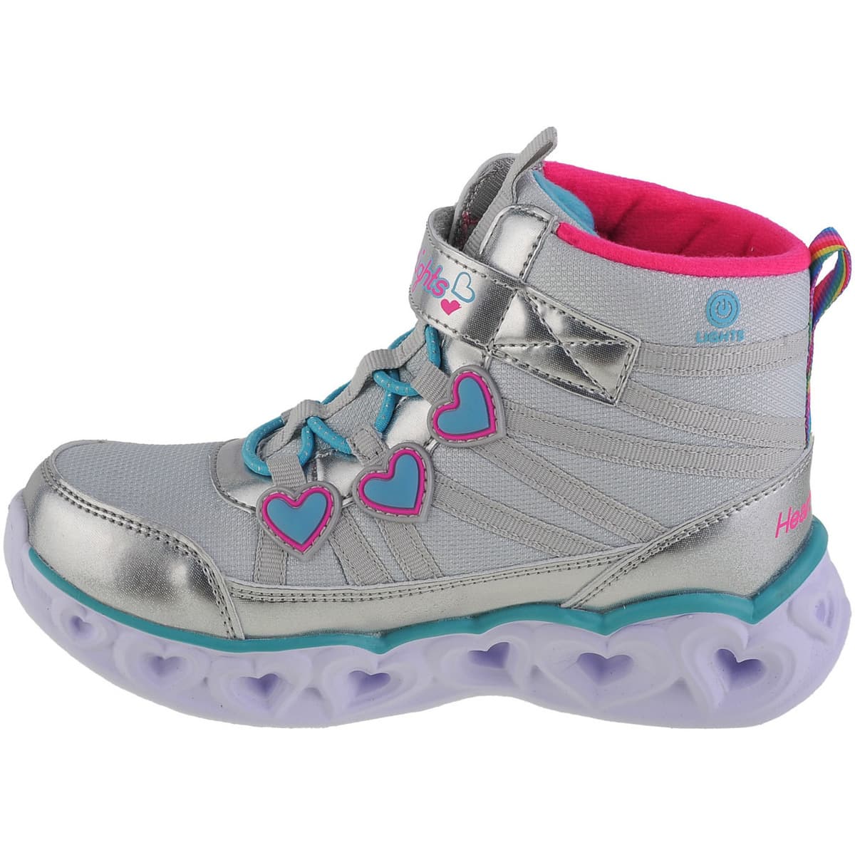 Girls' Boots Skechers Silver