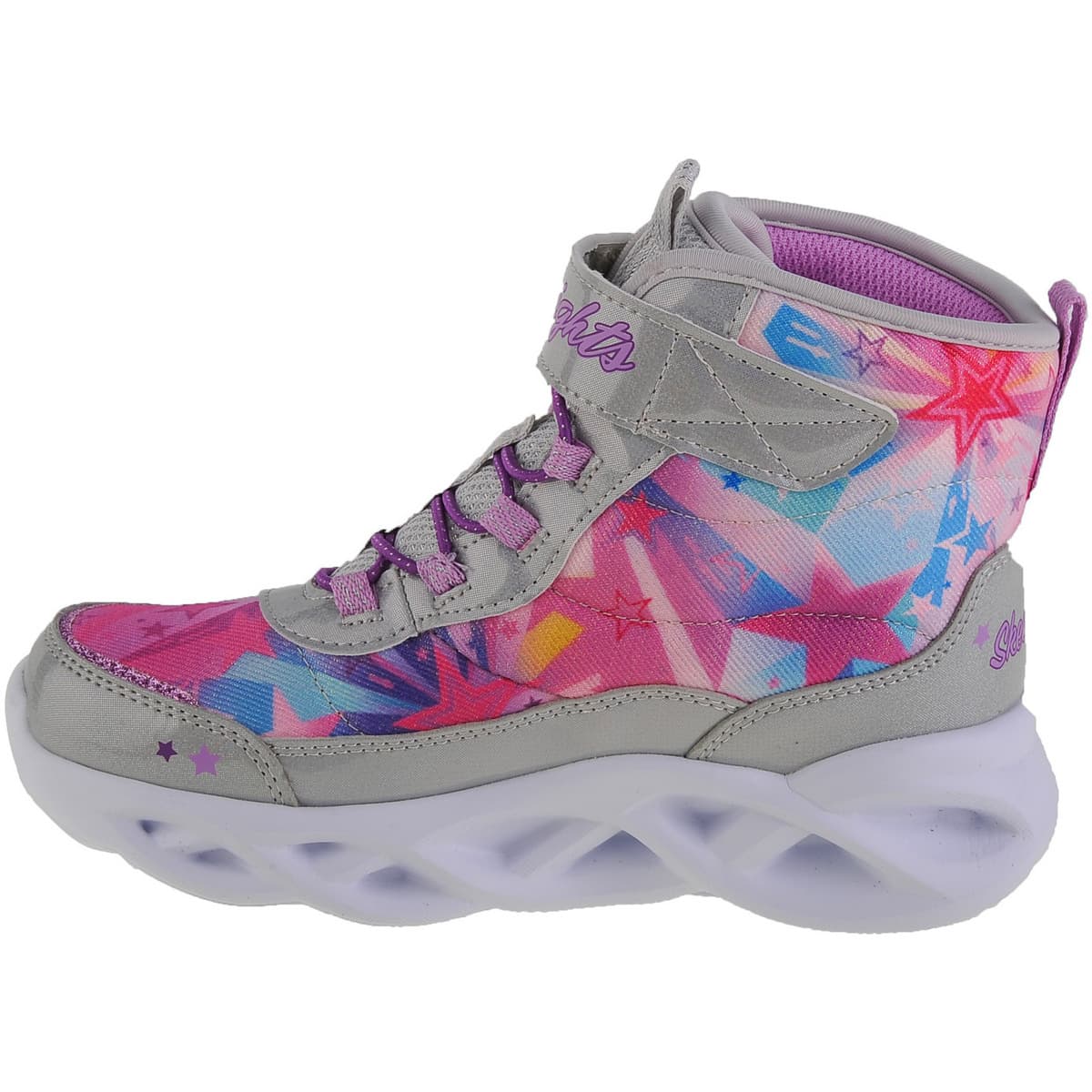 Girls' Boots Skechers Silver