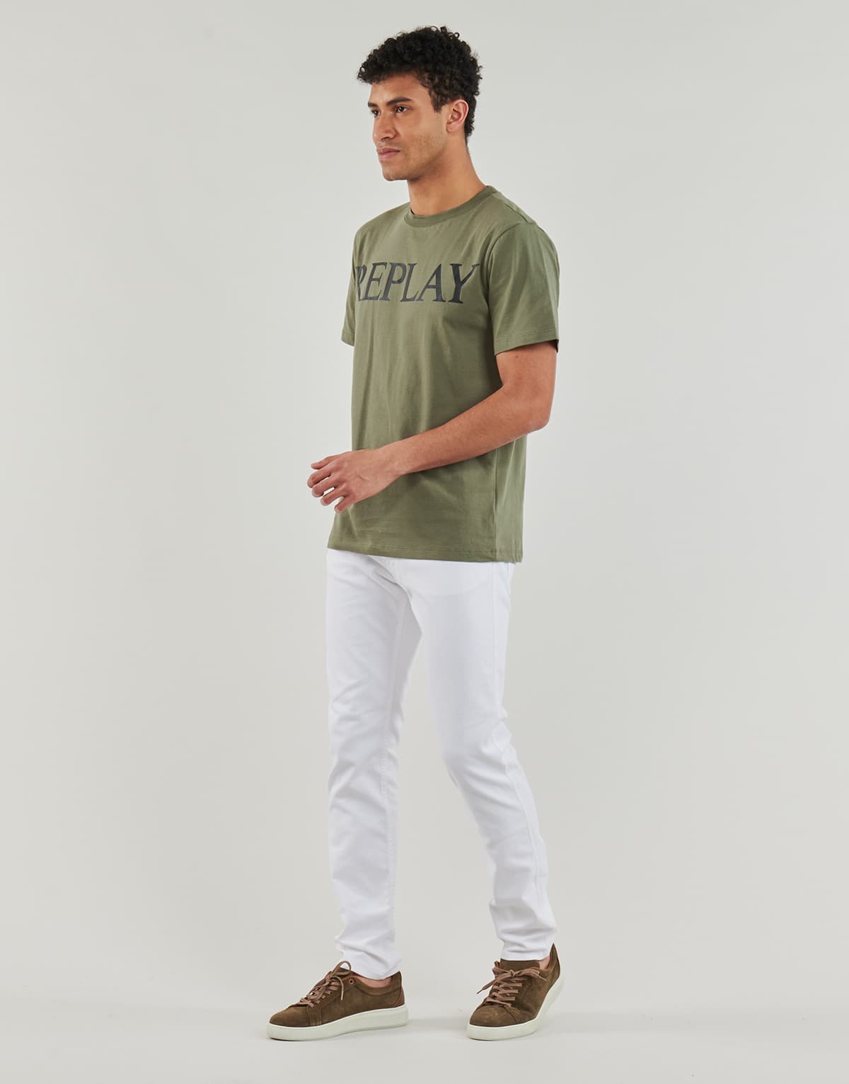 Men's Jeans Replay White
