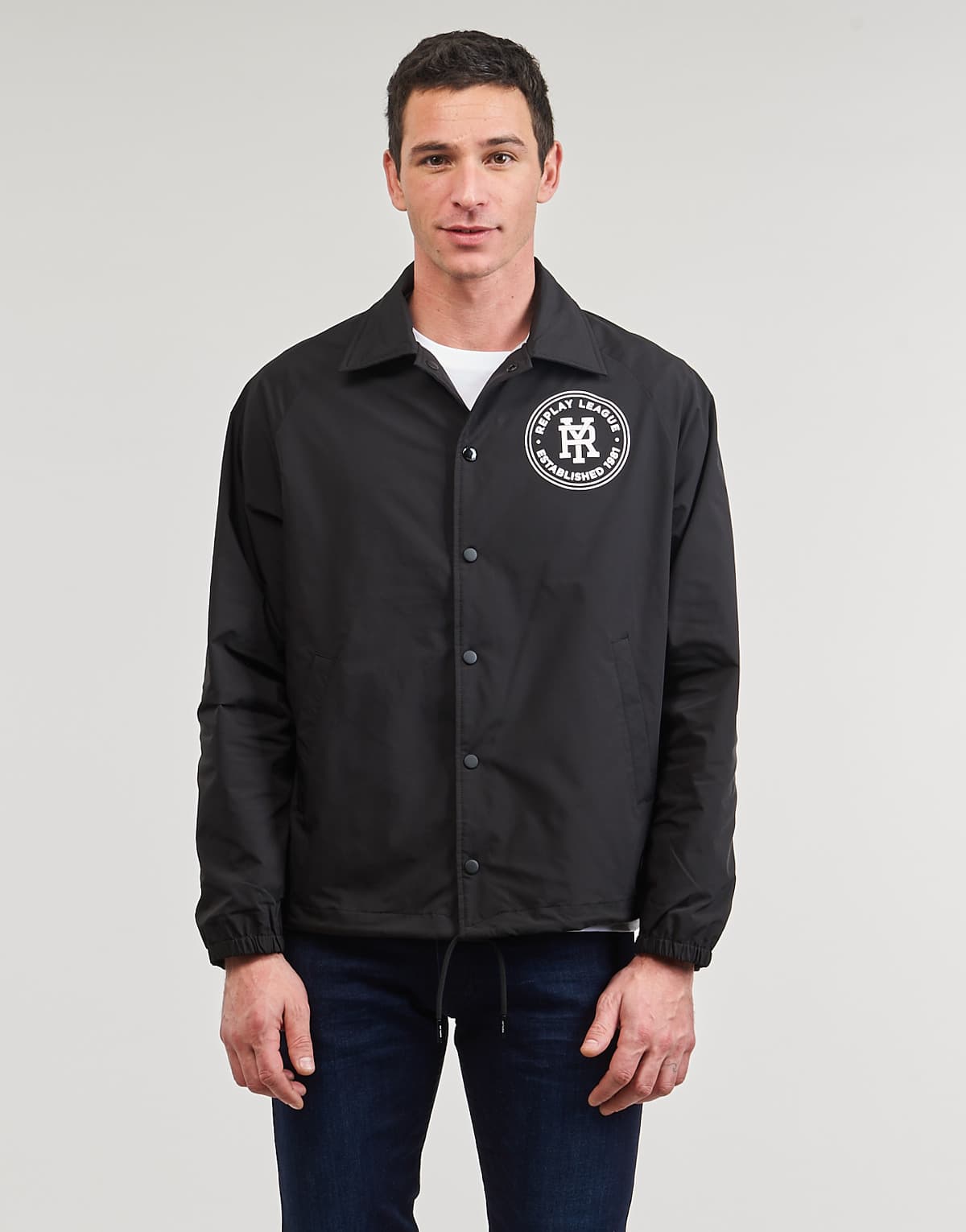Men's Jackets Replay Black
