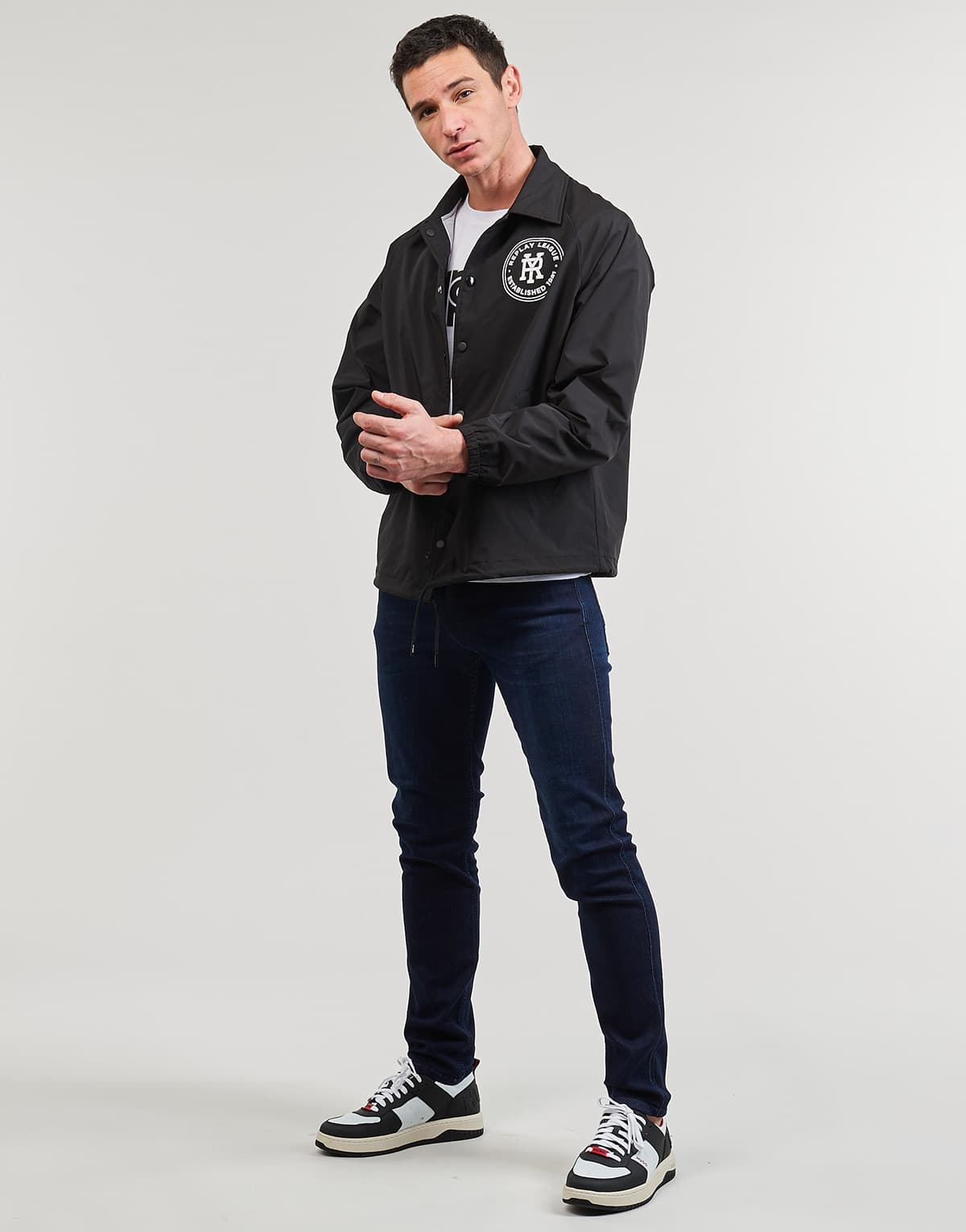 Men's Jackets Replay Black