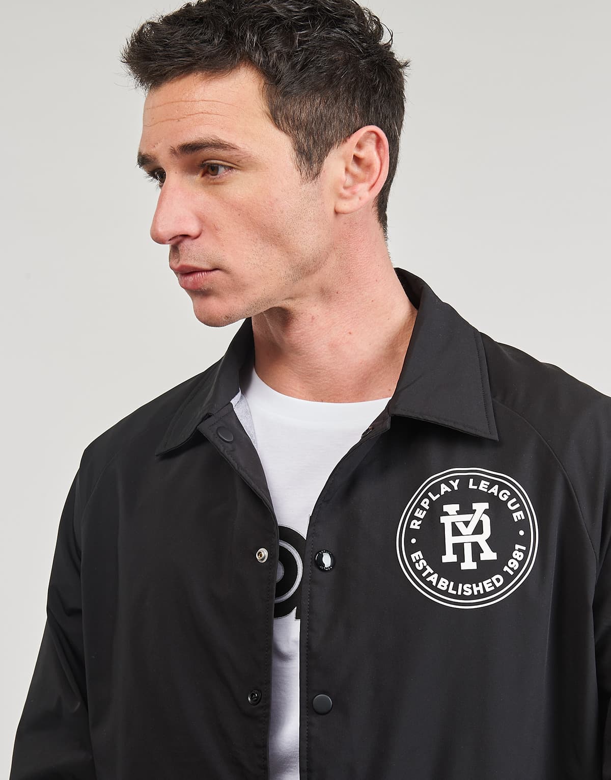 Men's Jackets Replay Black