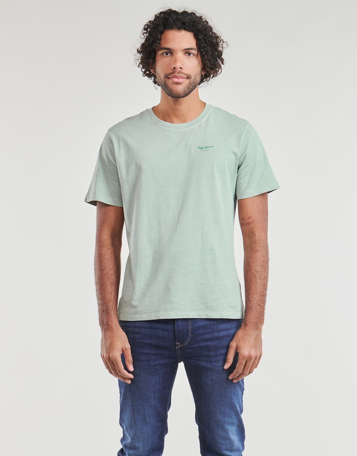 Men's T-Shirts Pepe Jeans Gray